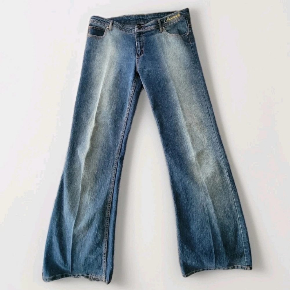 NEW Vintage Makaveli Jeans Tupac Hip Hop Y2k 90s Baggy Faded Wash Streetwear 15